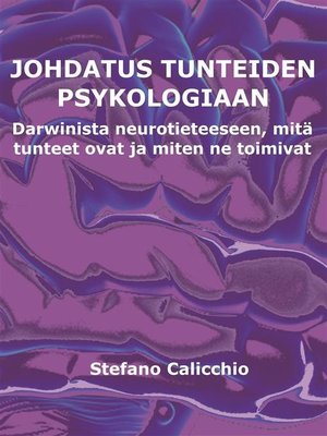 cover image of Johdatus tunteiden psykologiaan